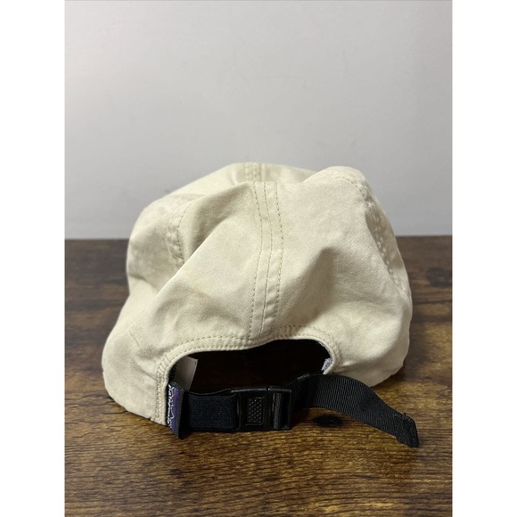 RARE 2009 Patagonia 6-Panel Tan Embroidered Fly Fishing Logo Trout Cap/Hat 28863 - Picture 5 of 8